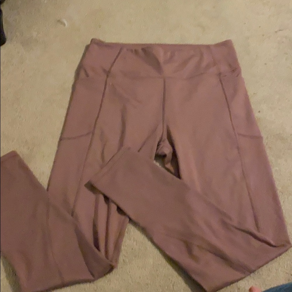 Victoria’s Secret Blush Leggings w/pockets